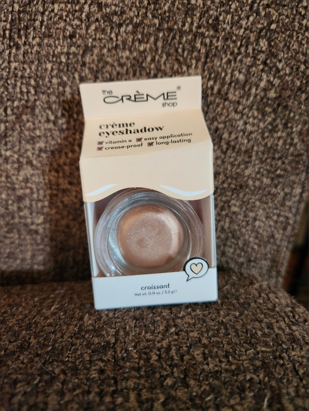 The Crème Shop Crème Eyeshadow Color Croissant New